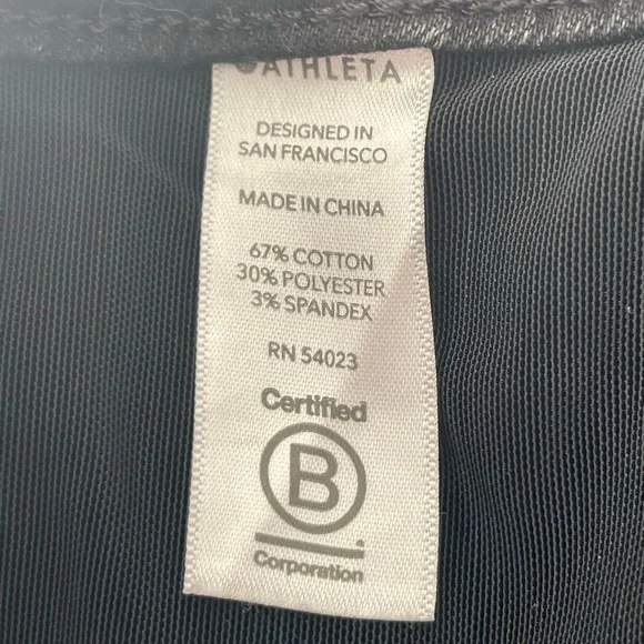 Athelta Sculptek Zip Ankle Stretch Skinny Jeans - Size 4 - carbon wash - Picture 13 of 13